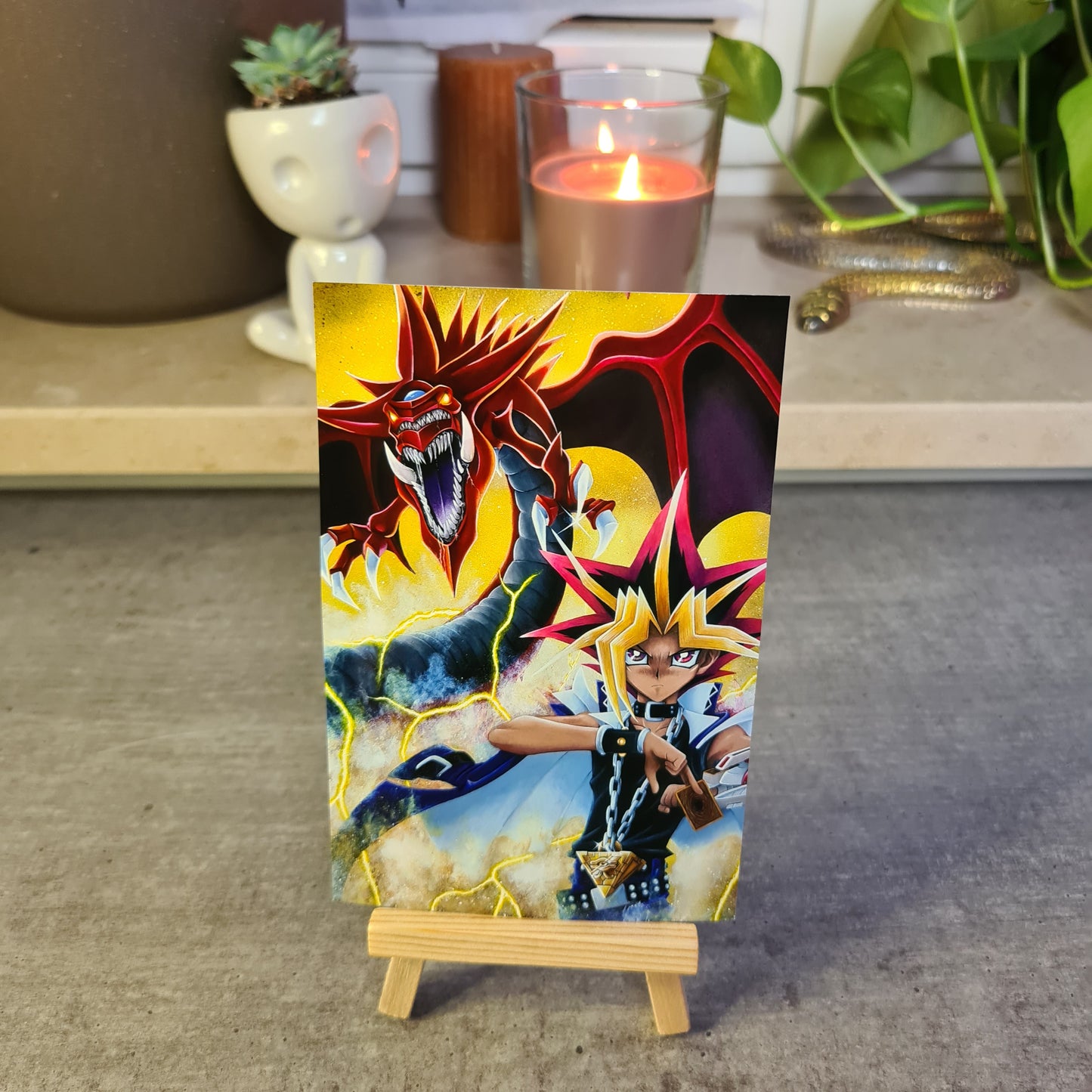 Yami & Slifer Print