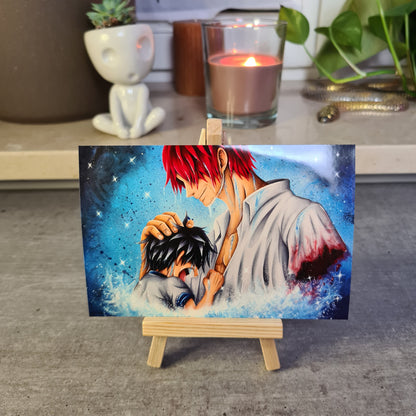 Shanks & Luffy Poster