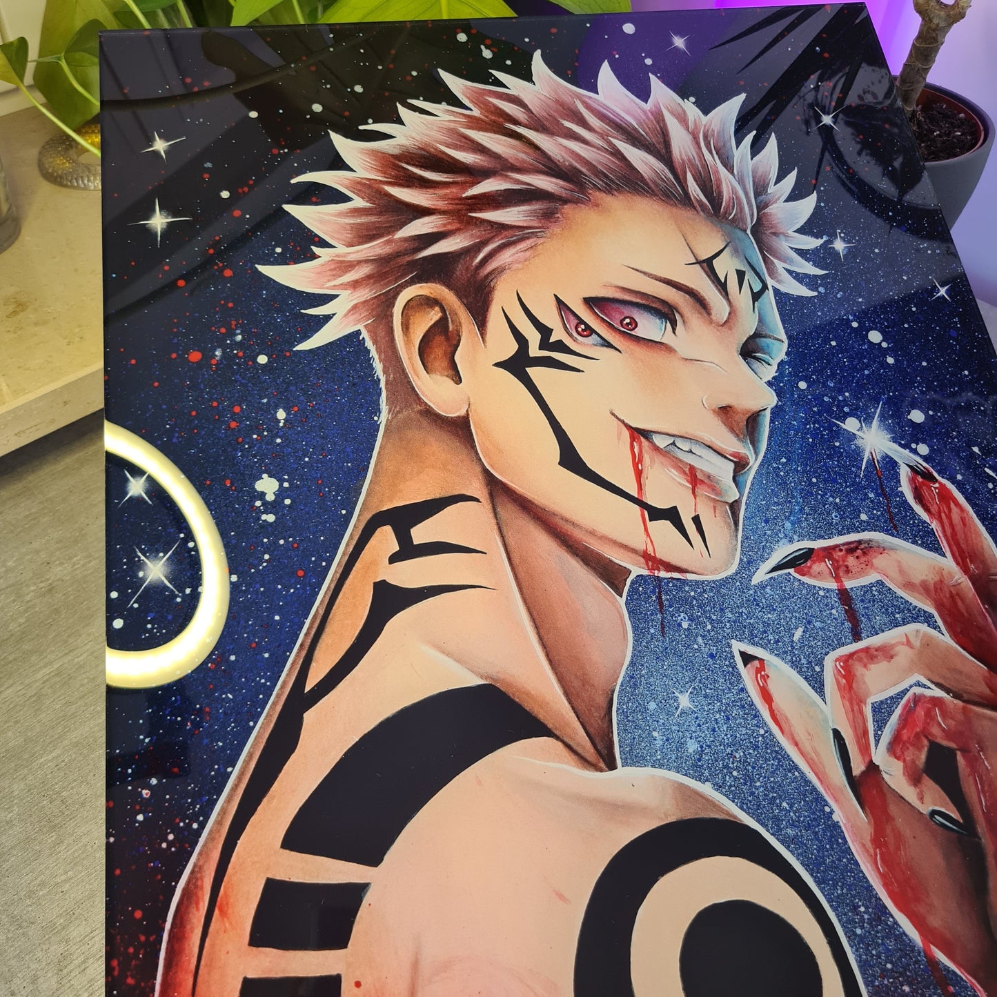 Sukuna acrylic glass XXL print