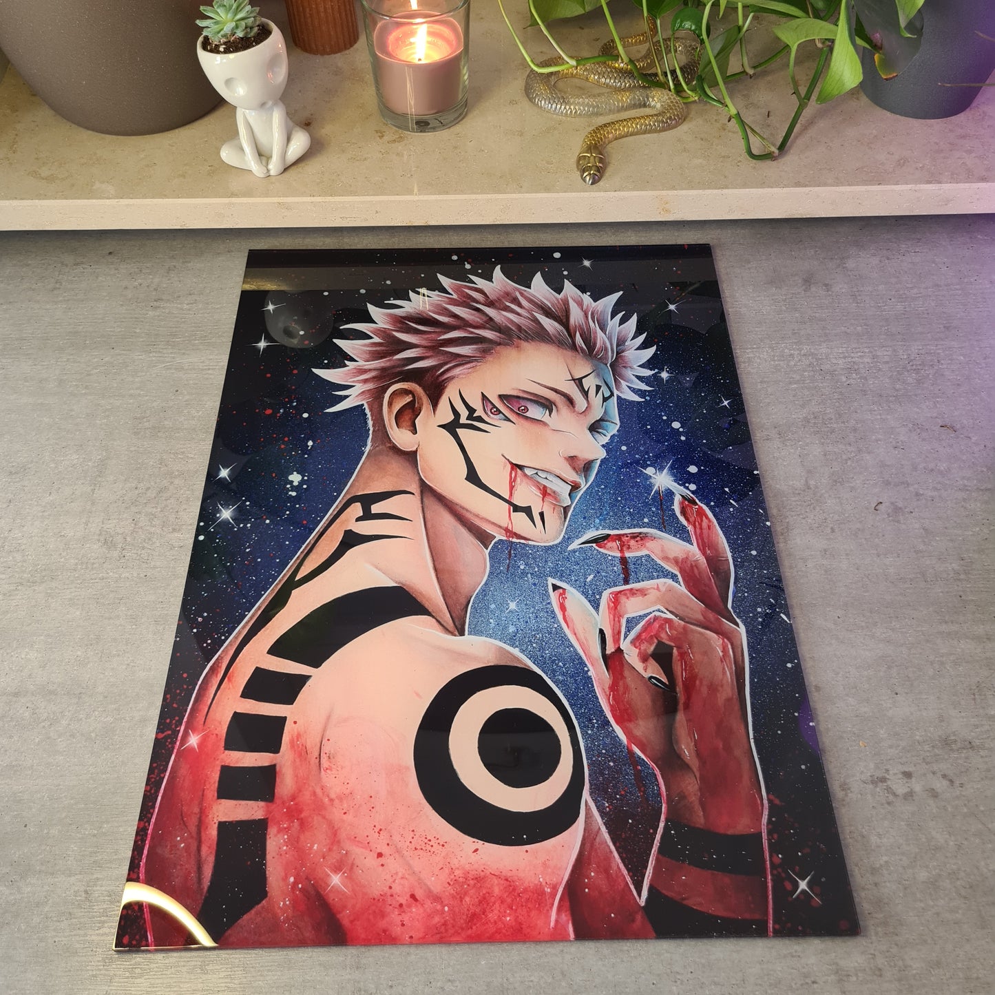 Sukuna acrylic glass XXL print