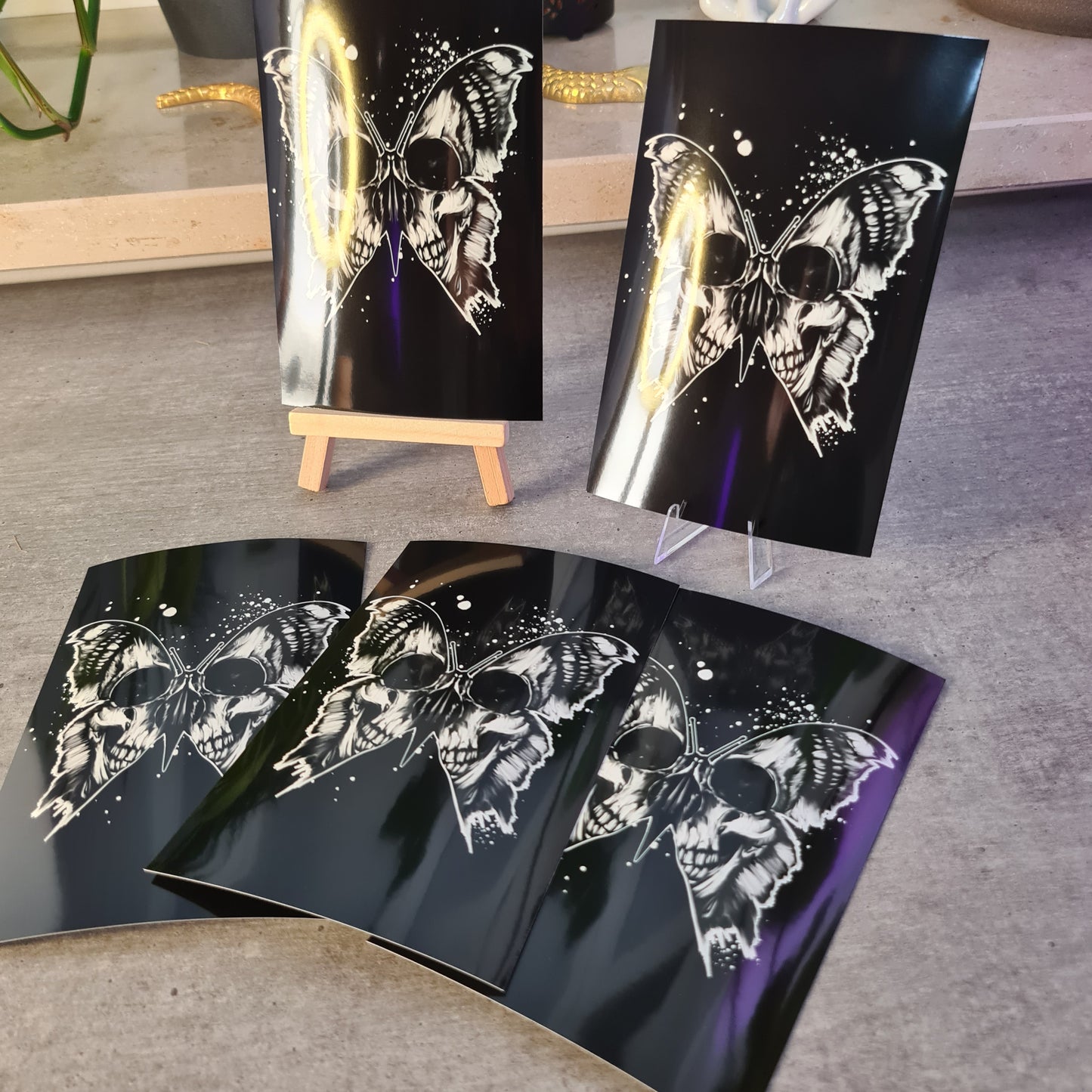 Skullbutterfly Poster