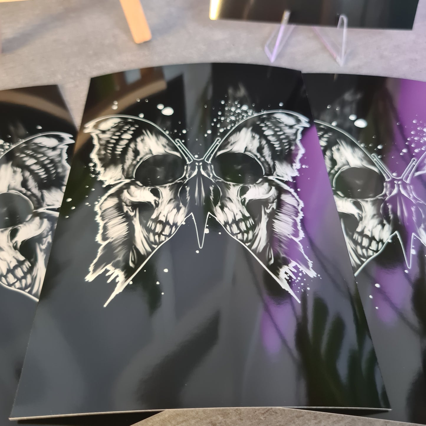 Skullbutterfly Poster