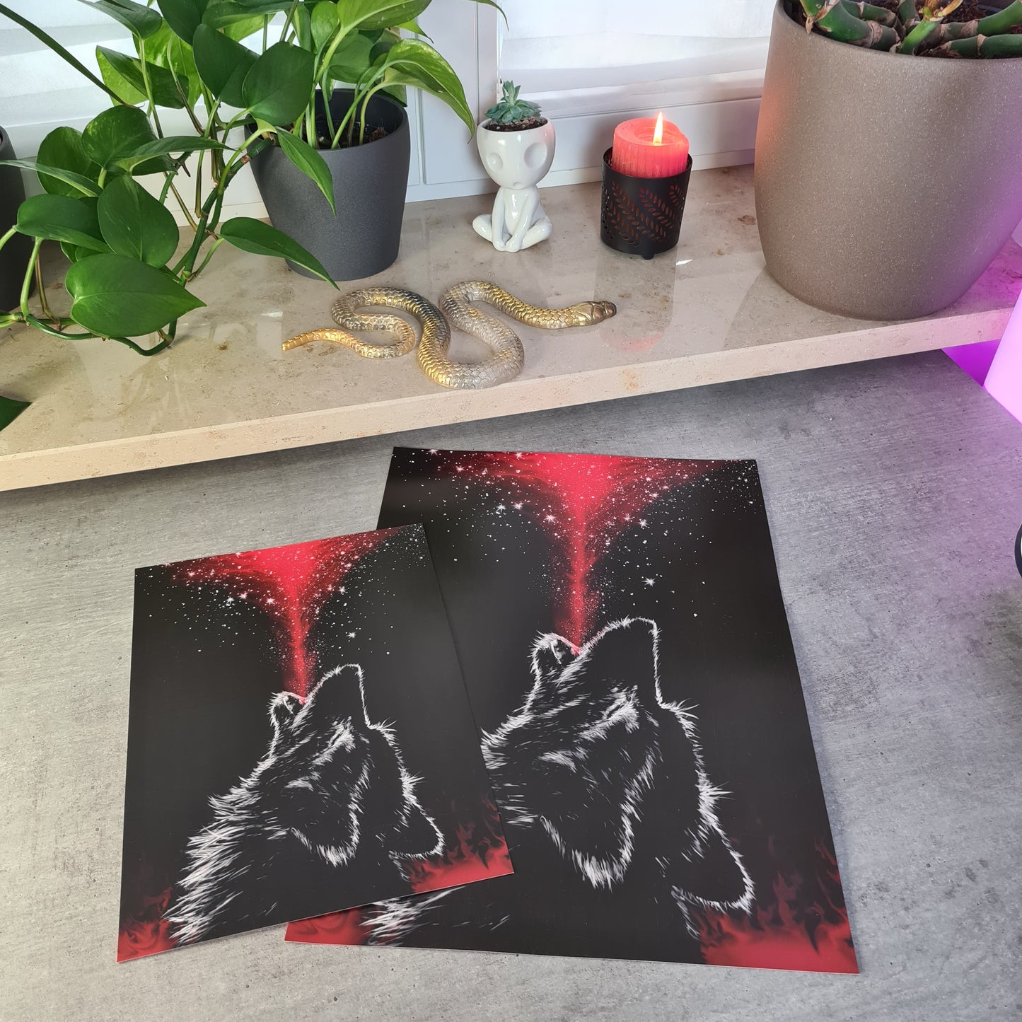 Wolf Print