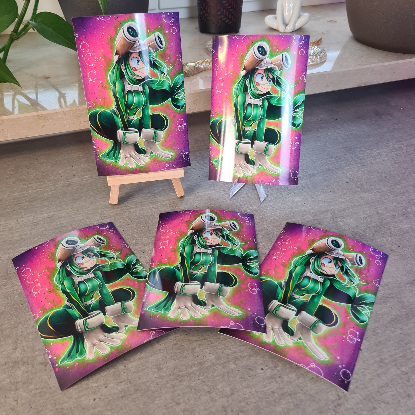 Frog Heroine Print