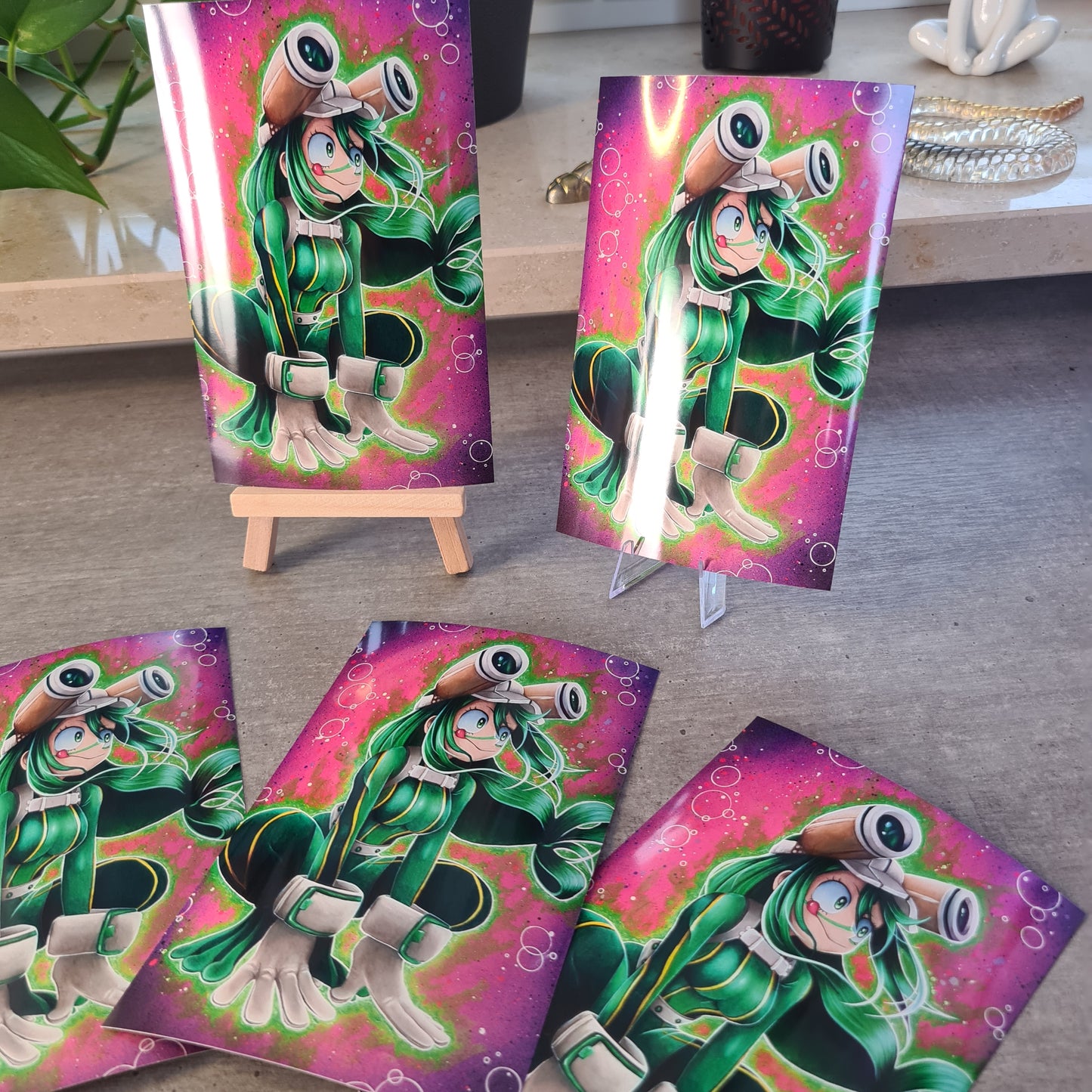 Frog Heroine Print