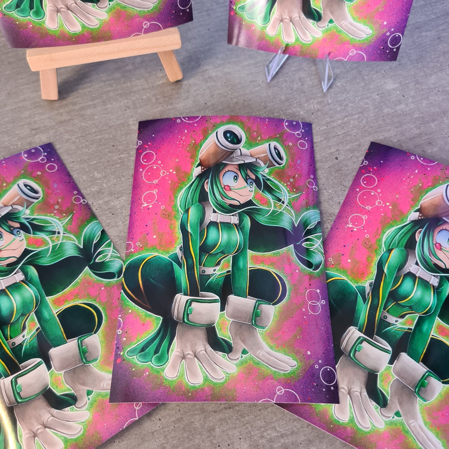Frog Heroine Print