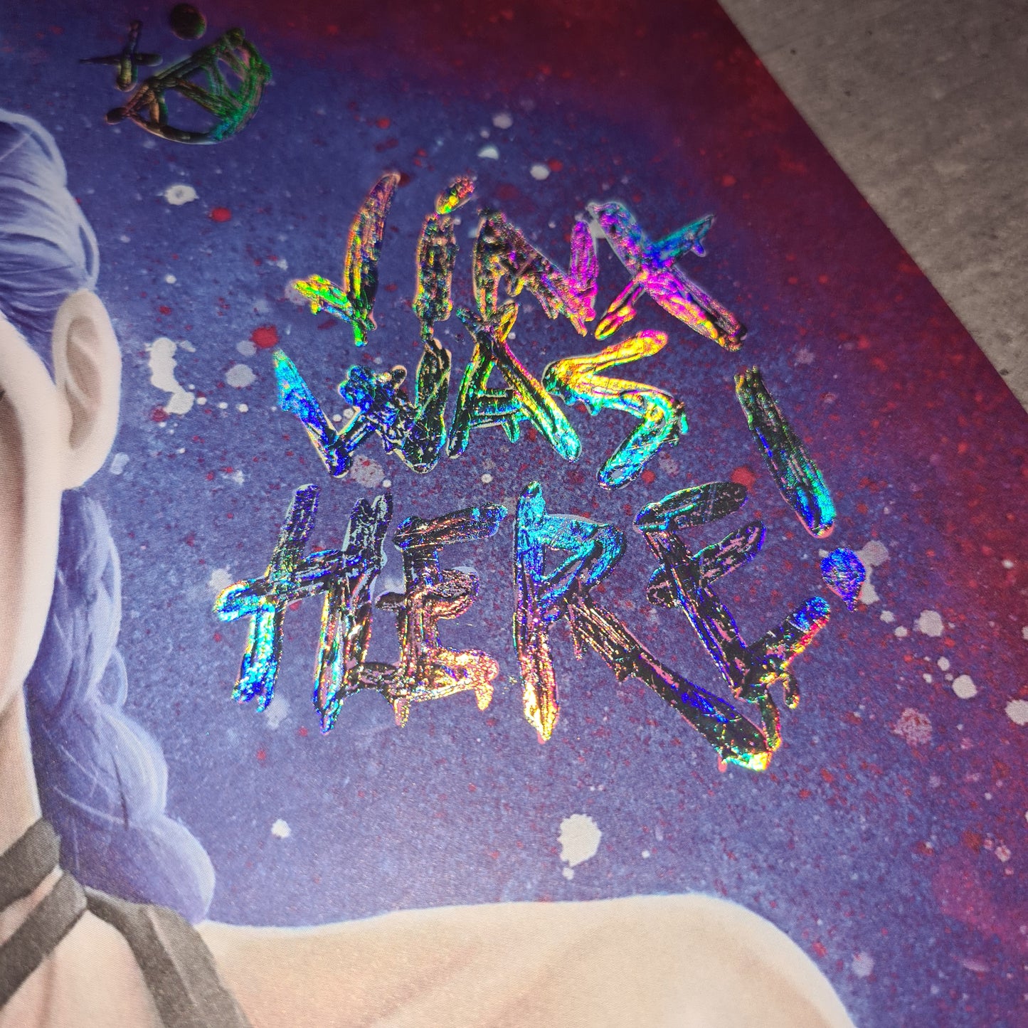 Bewitched girl Holo-Poster