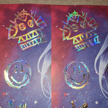 Bewitched girl Holo-Poster