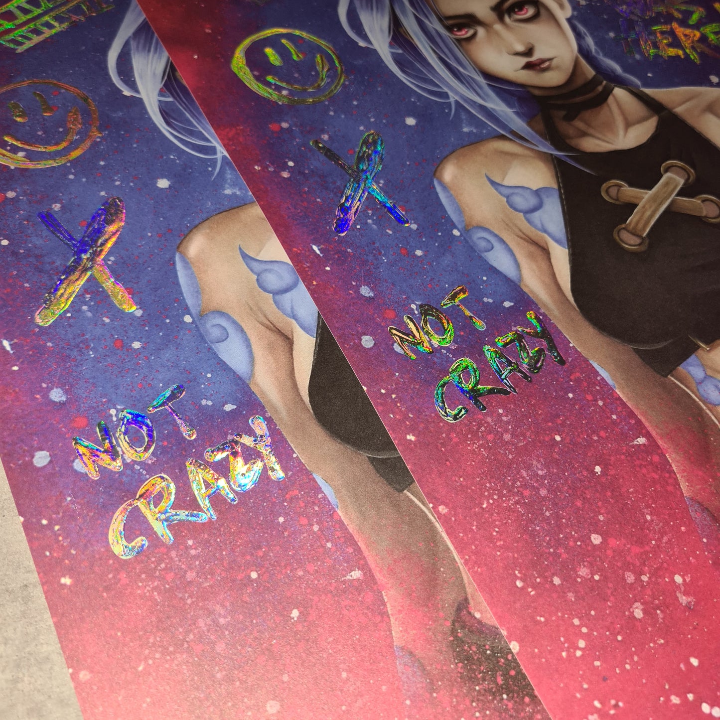 Bewitched girl Holo-Poster