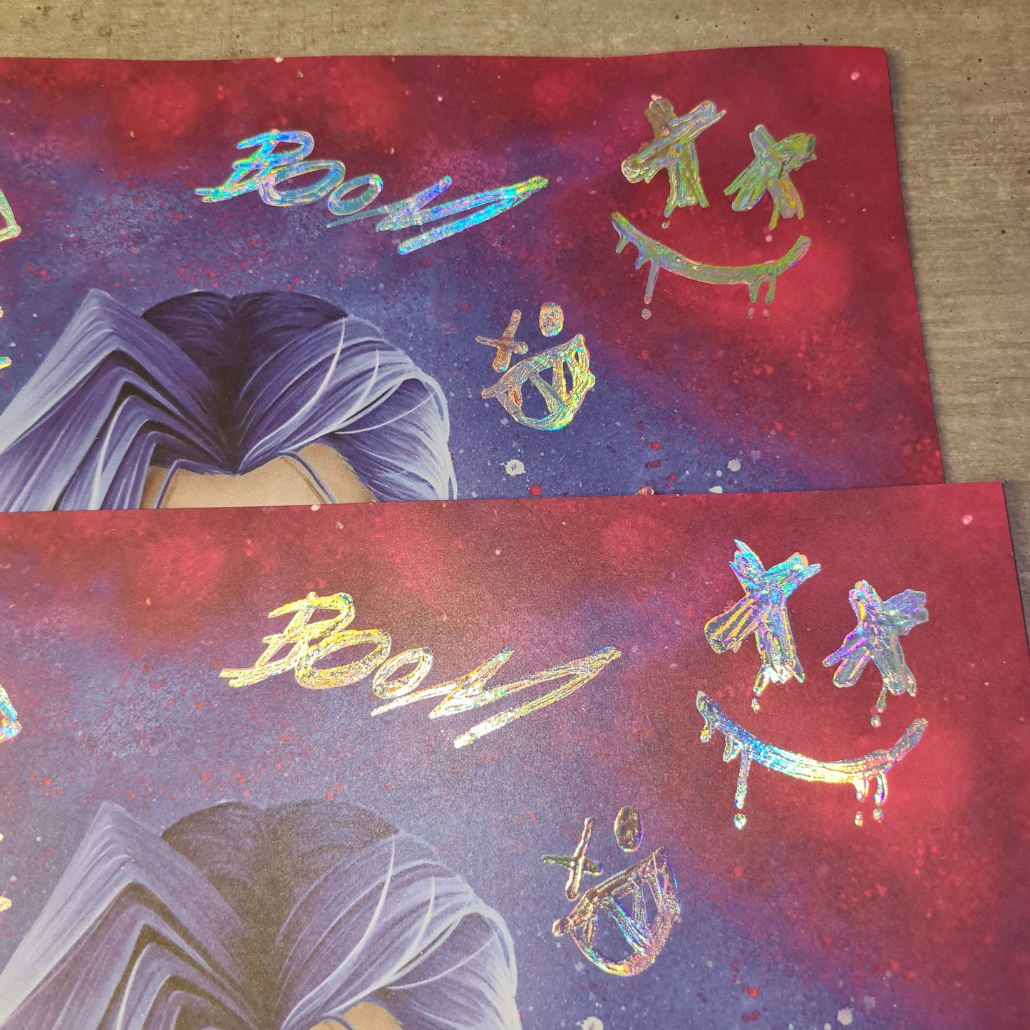 Bewitched girl Holo-Poster