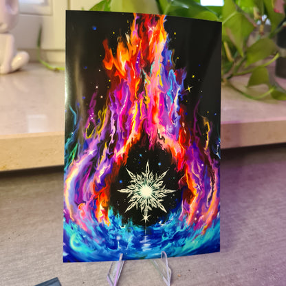 Fire & Ice  Poster