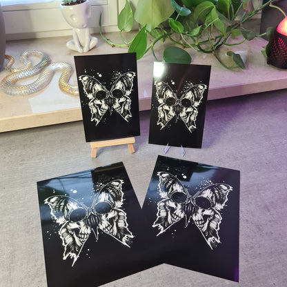 Skullbutterfly Poster