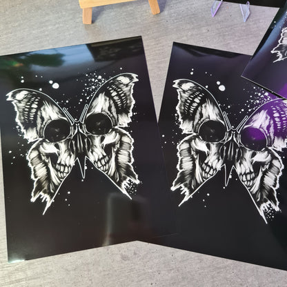 Skullbutterfly Poster