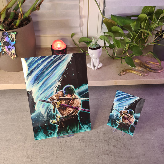 Schwertkämpfer Acrylglas