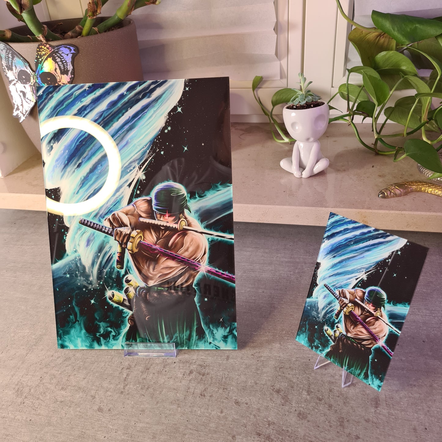 Swordsman acrylic glass print
