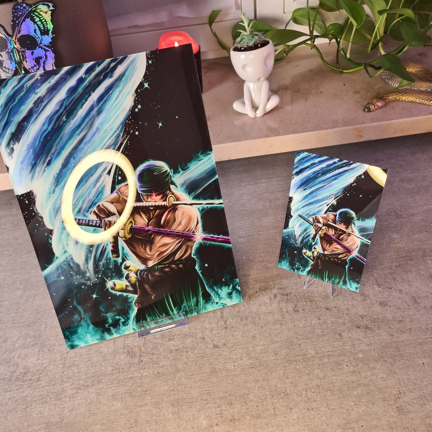 Swordsman acrylic glass print