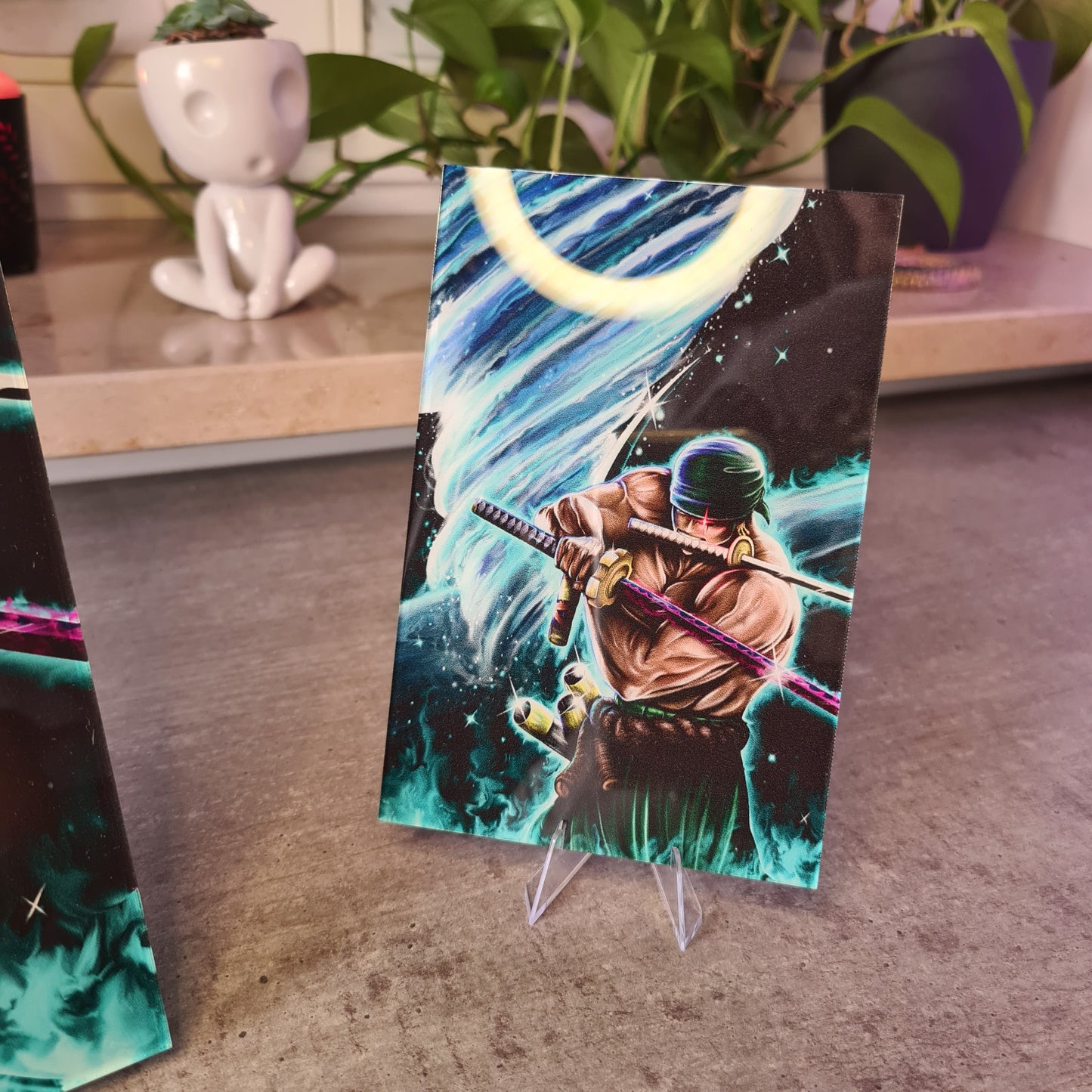 Swordsman acrylic glass print