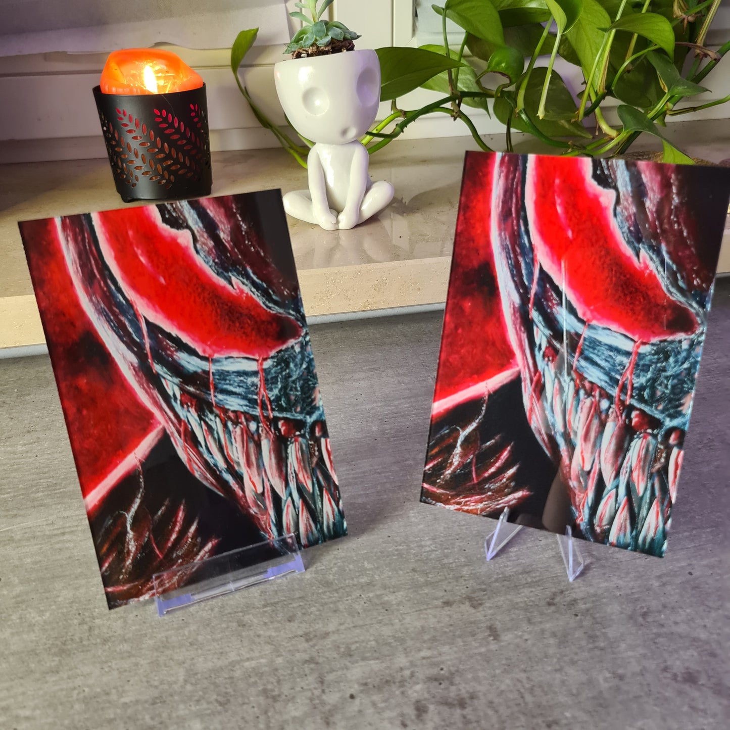 Alienmonster Acrylic Glass