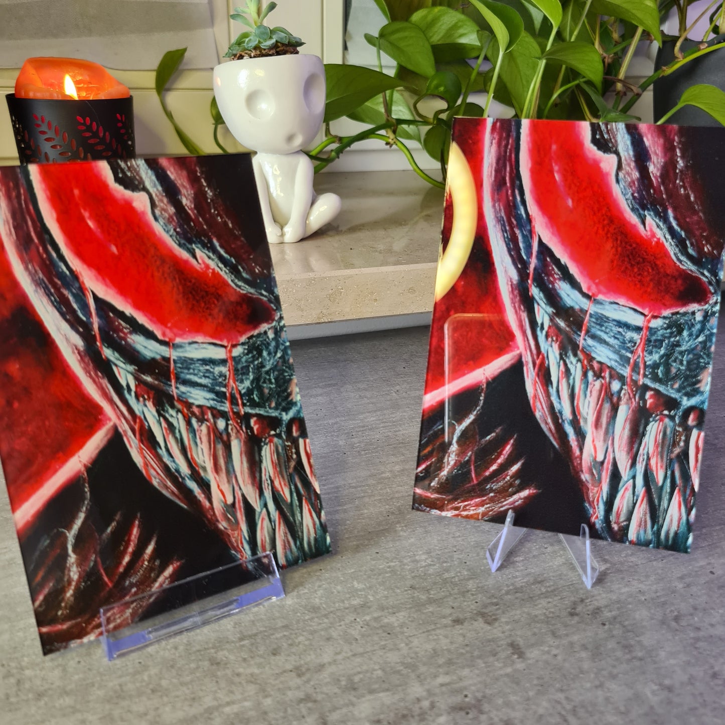 Alienmonster Acrylic Glass