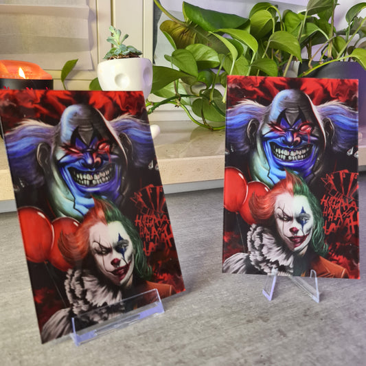 Clown Acrylic Glass
