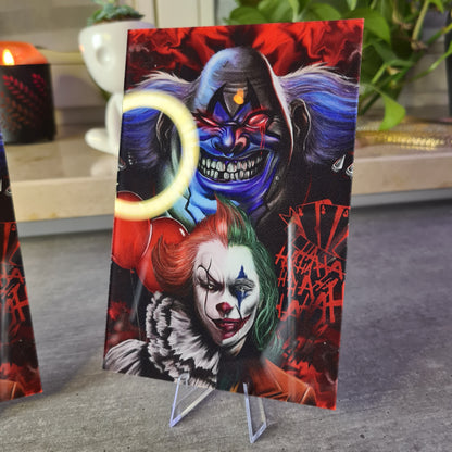 Clown Acrylic Glass
