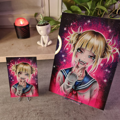 Schoolgirl Villain Acrylic Glass
