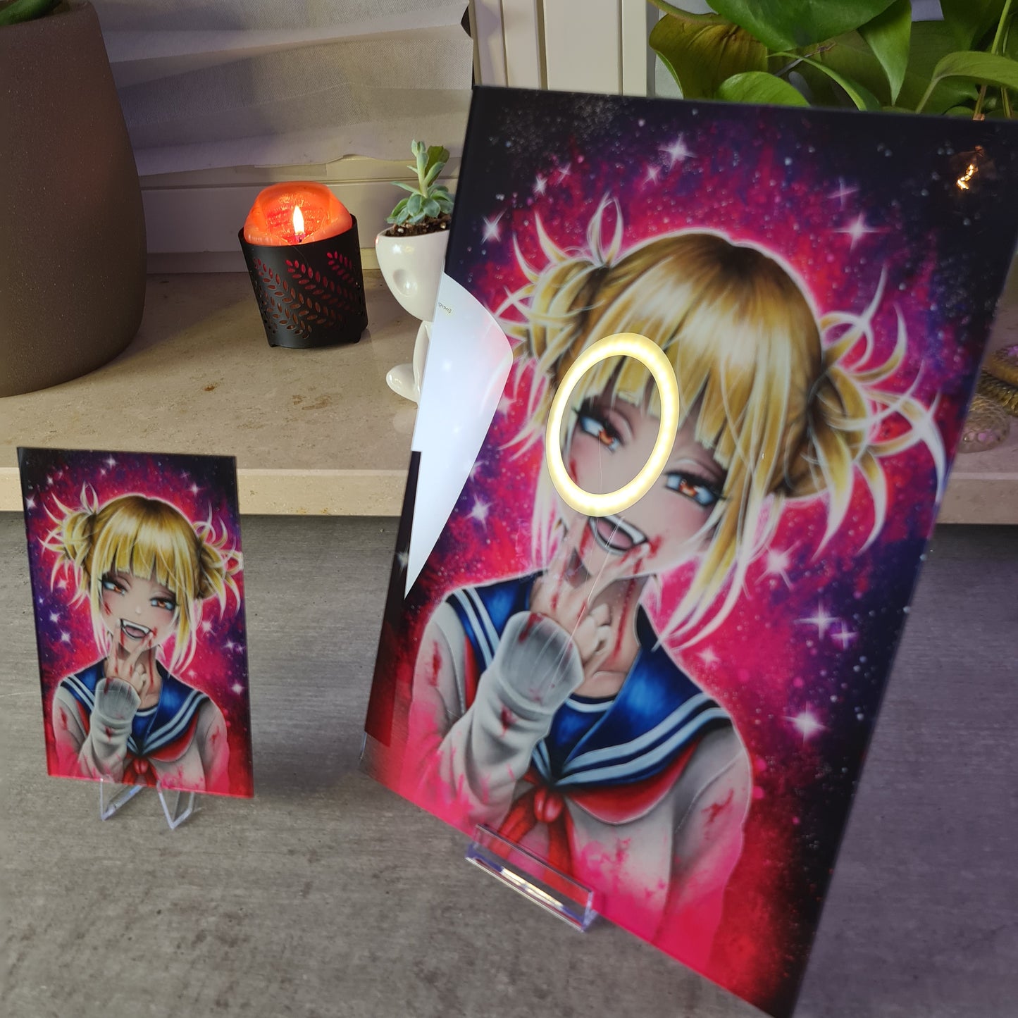 Schoolgirl Villain Acrylic Glass