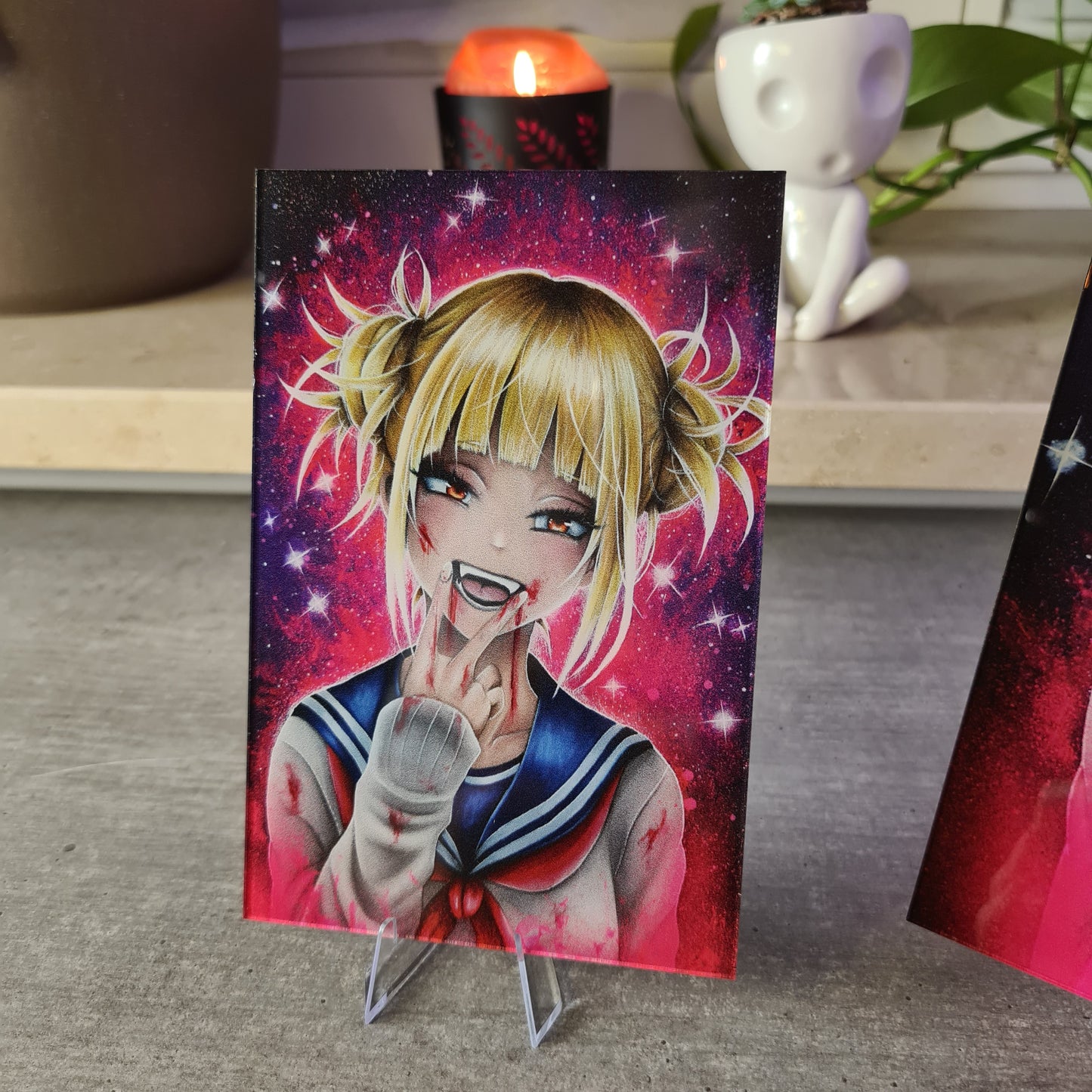 Schoolgirl Villain Acrylic Glass