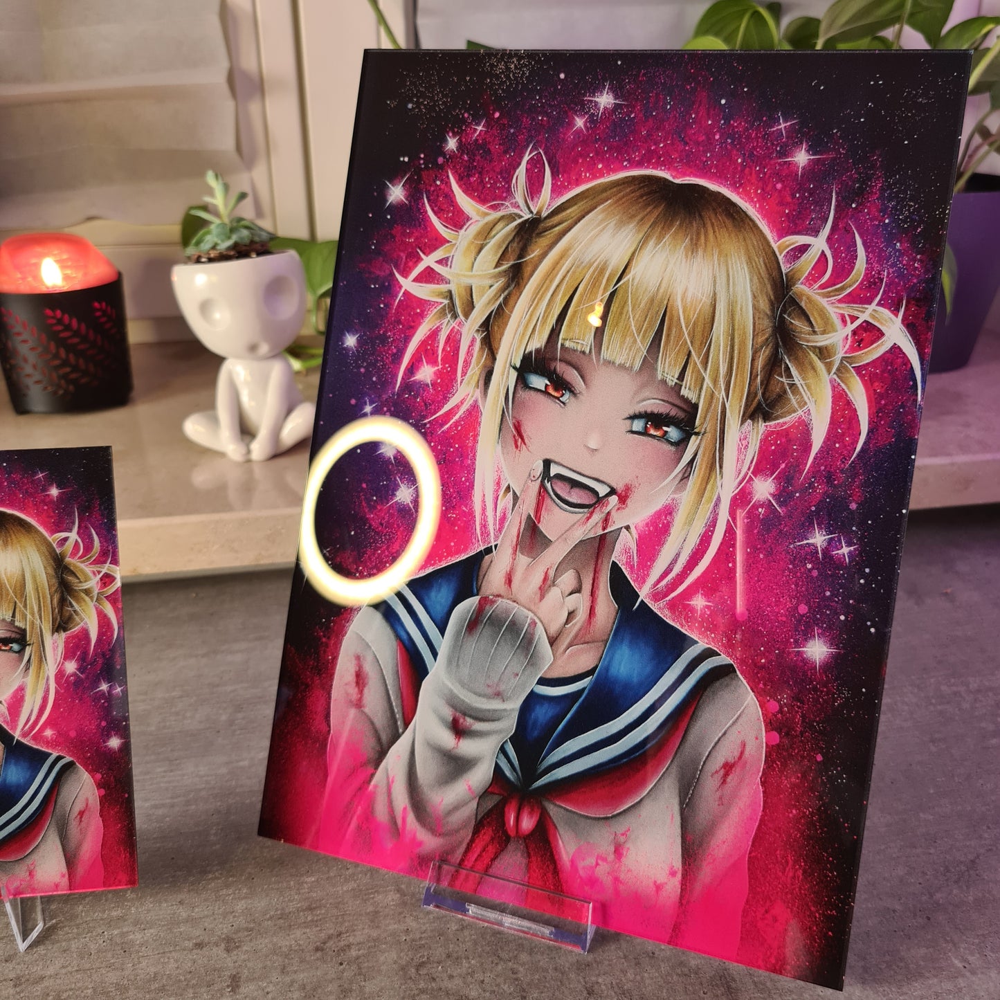 Schoolgirl Villain Acrylic Glass