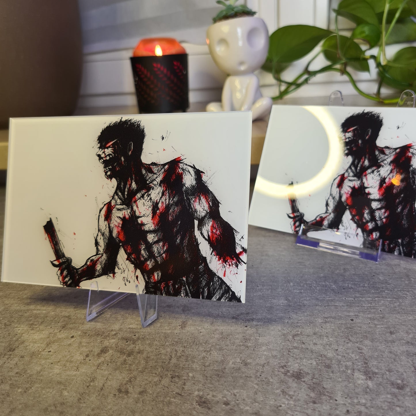 Berserker Acrylglasdruck