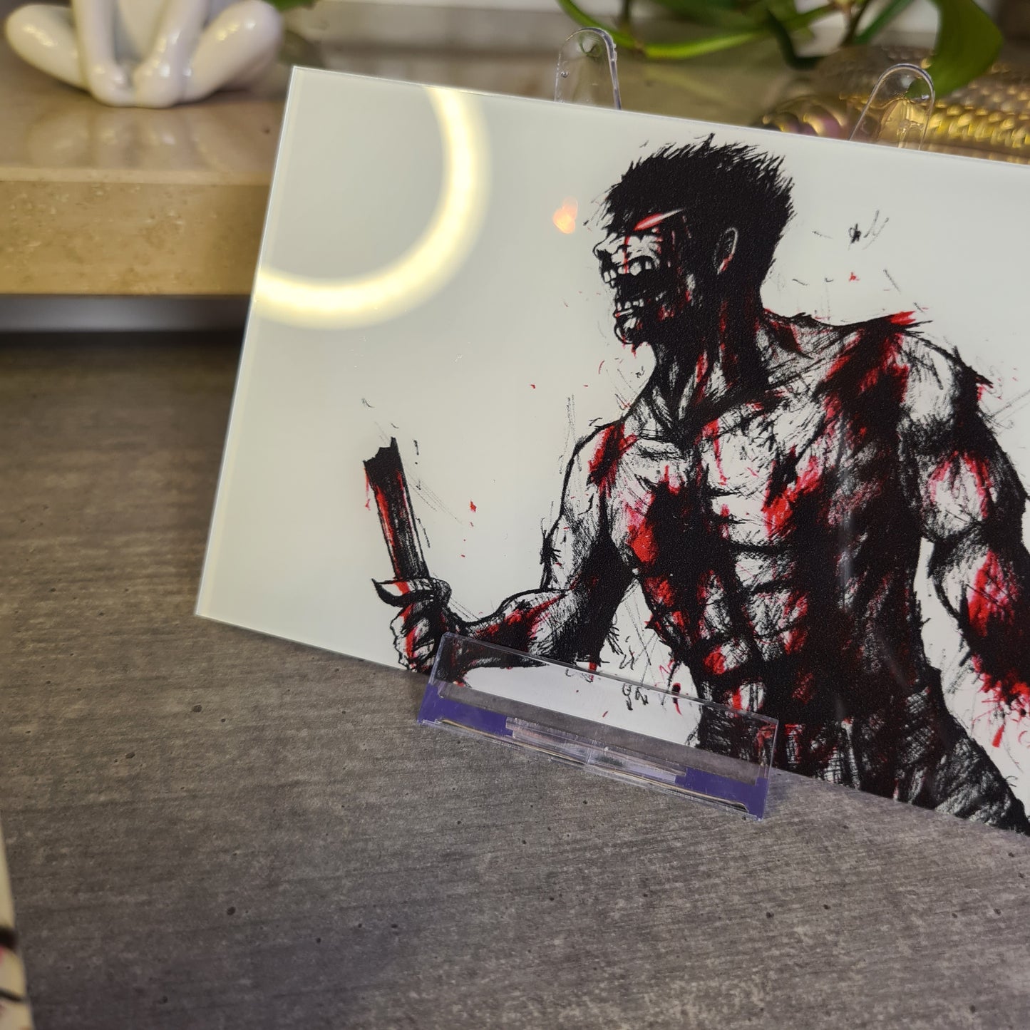Berserker Acrylglasdruck
