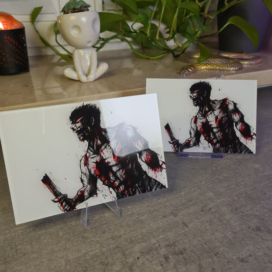 Berserker acrylic glass print