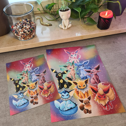 Eeveelution Holo-Print