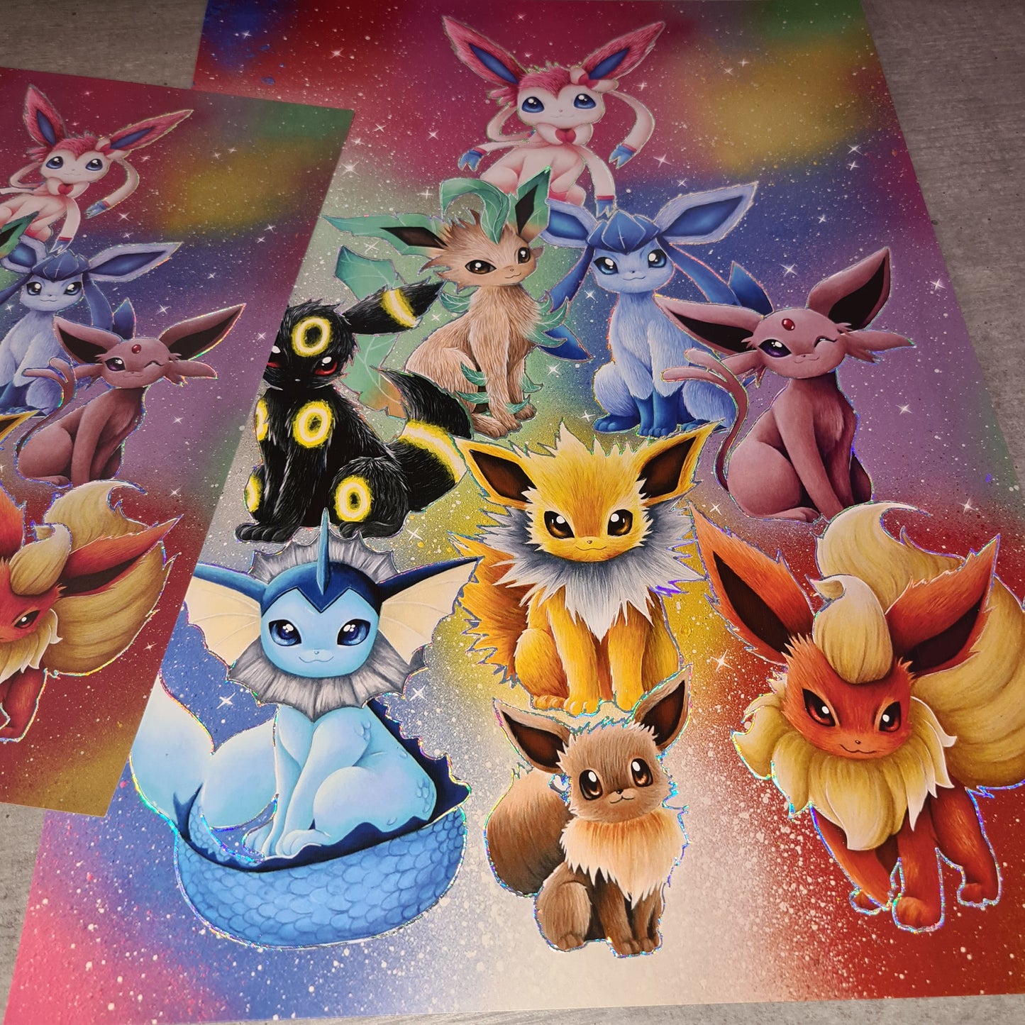 Eeveelution Holo-Print