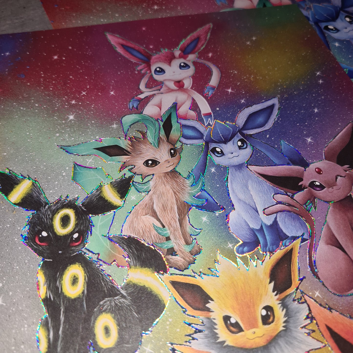 Eeveelution Holo-Print