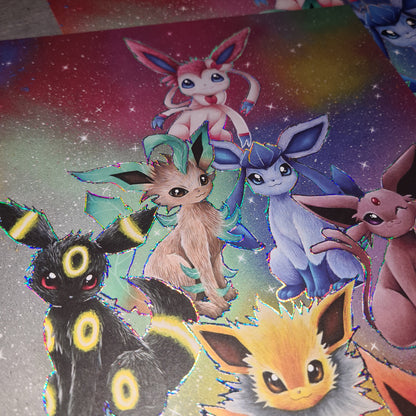 Eeveelution Holo-Print
