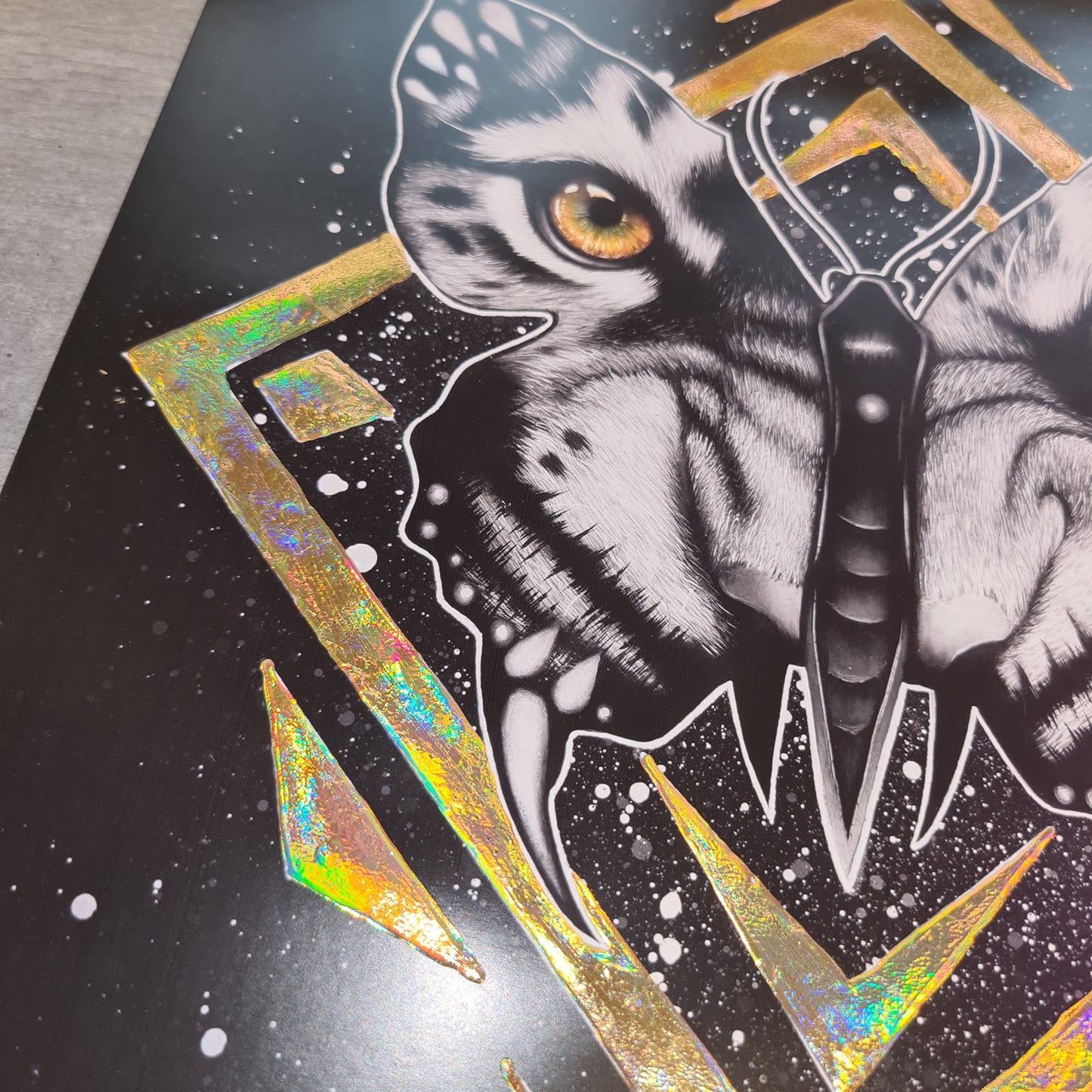 Tigerbutterfly Holo-Poster
