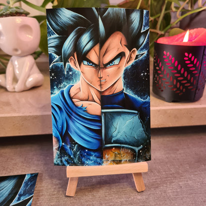 Vegeta-Goku Poster