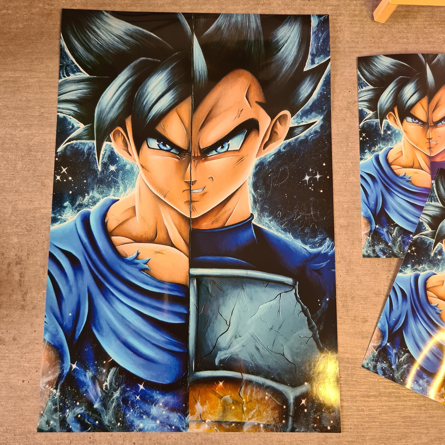 Vegeta-Goku Poster
