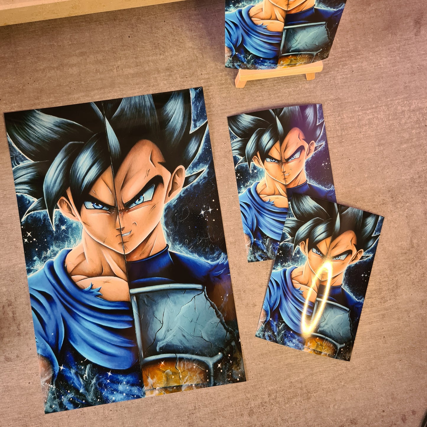 Vegeta-Goku Poster