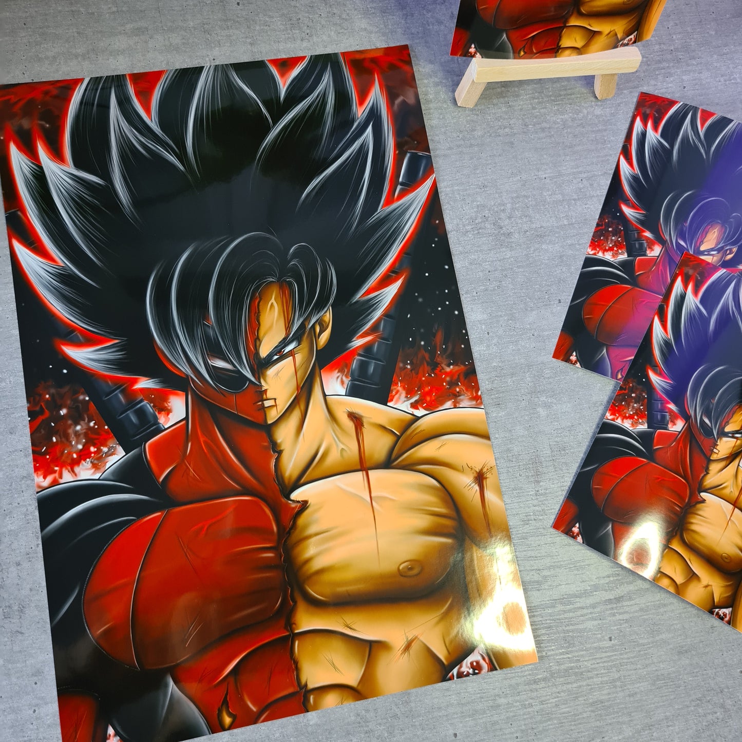Vegeta-Deadpool Print