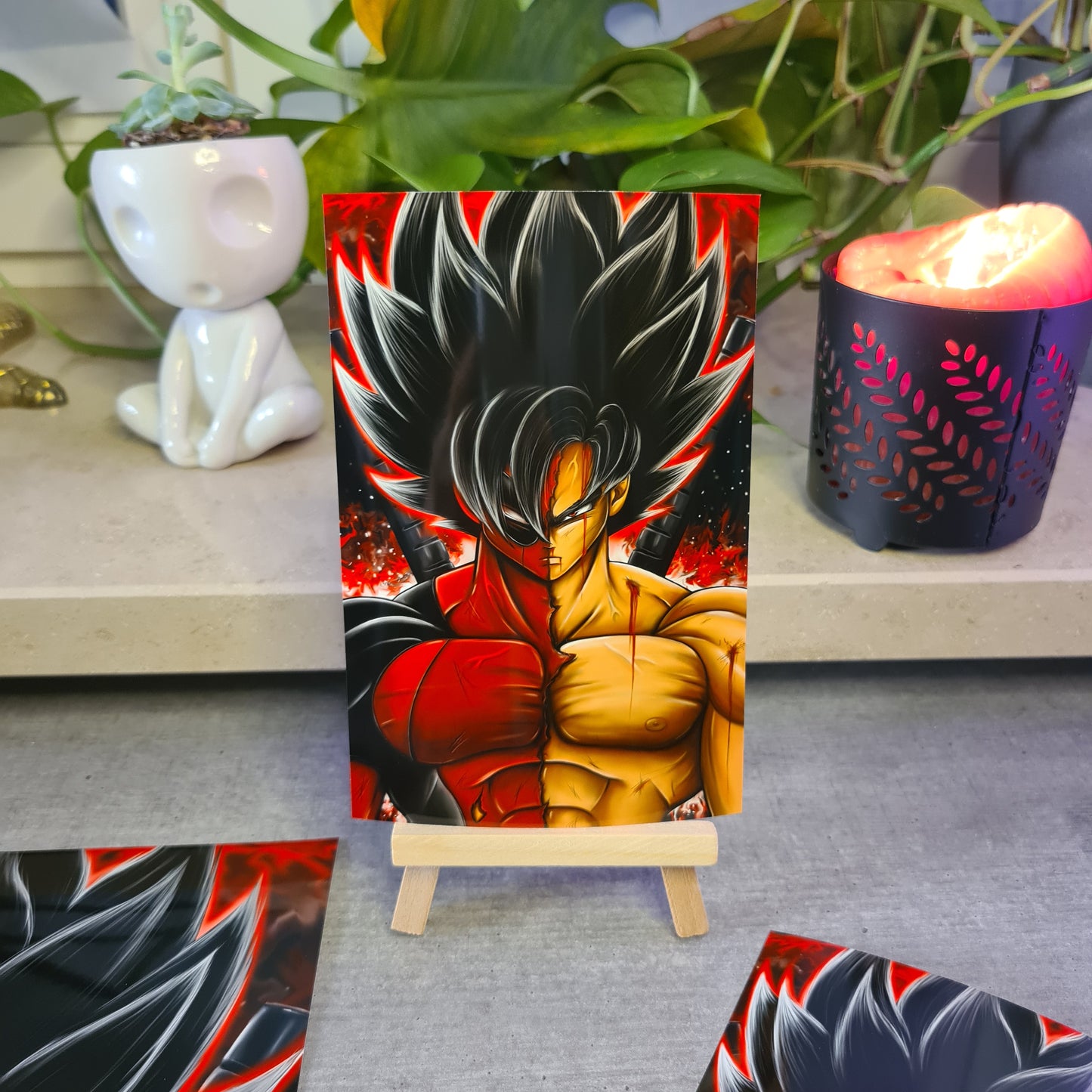 Vegeta-Deadpool Print