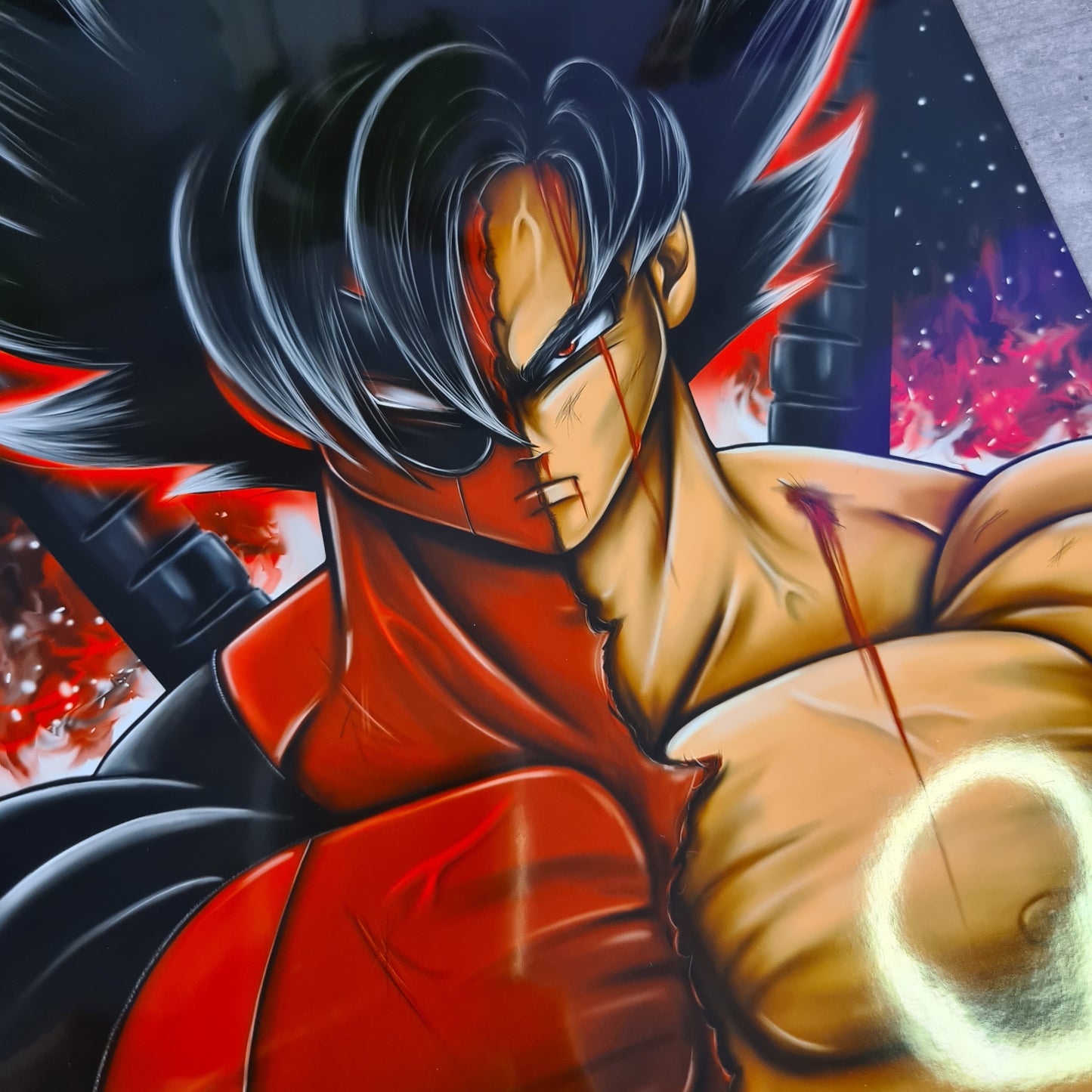 Vegeta-Deadpool Print