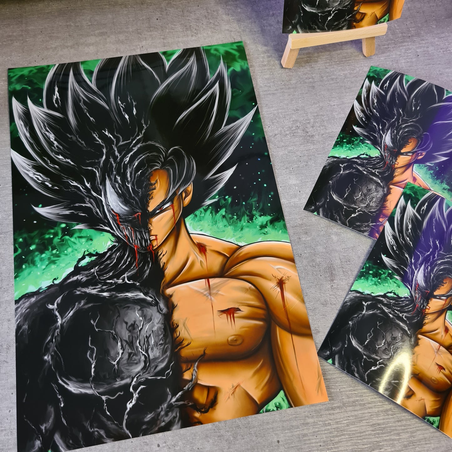 Goku-Venom Poster