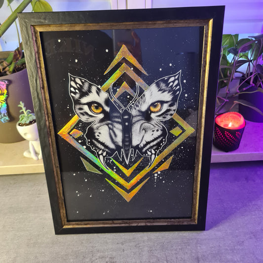 Tigerbutterfly Holo-Poster