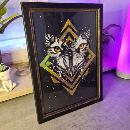 Tigerbutterfly Holo-Poster