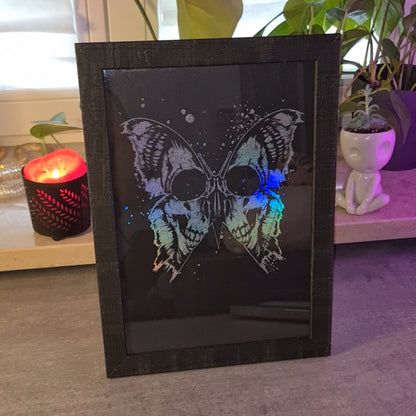Skullbutterfly Holo Poster