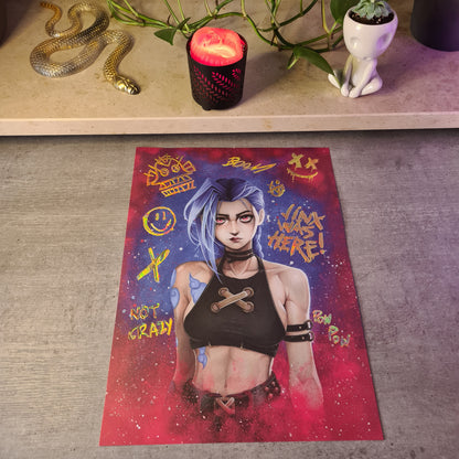 Verhext Holo-Poster GOLD