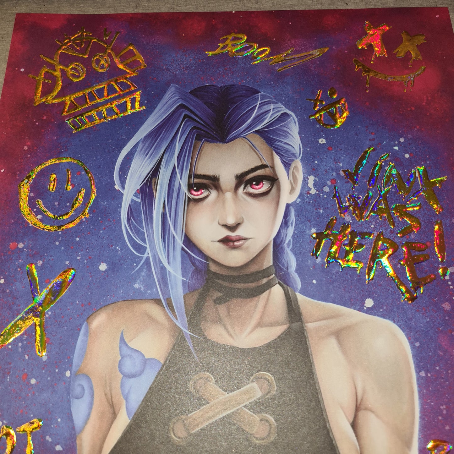 Verhext Holo-Poster GOLD