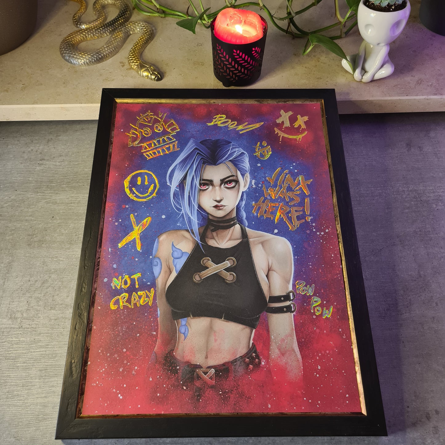 Verhext Holo-Poster GOLD